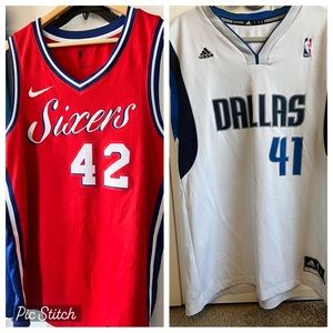 Dirk Nowitzki Jerseys (2 jerseys)